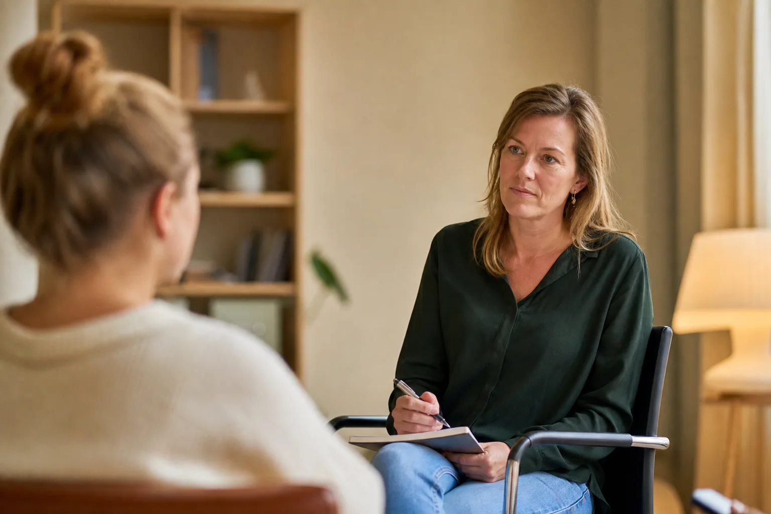 Een Nederlandse zorgpraktijk in alledaags werk. Beeld bij het artikel: Waar moet je op letten tussen de aanmelding en de eerste intake van een nieuwe client?